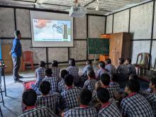 Seminar on the Importance  of Hand Washing by Sh. Hayensha Boro, Sports Coach